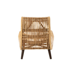 Přírodní ratanové designové křeslo Laina - 60*90*85 cm