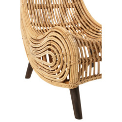 Přírodní ratanové designové křeslo Laina - 60*90*85 cm