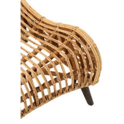 Přírodní ratanové designové křeslo Laina - 60*90*85 cm