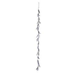 Fialová dekorační girlanda levandule - 7 * 2 * 100cm
