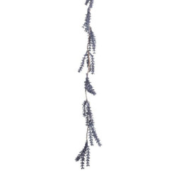 Fialová dekorační girlanda levandule - 7 * 2 * 100cm