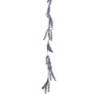 Fialová dekorační girlanda levandule - 7 * 2 * 100cm
