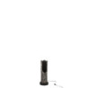 Stojací dřevěná lampa Paulownia Black 1 - Ø 20*51 cm