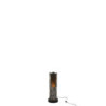 Stojací dřevěná lampa Paulownia Black 1 - Ø 20*51 cm