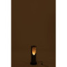 Stojací dřevěná lampa Paulownia Black 1 - Ø 20*51 cm