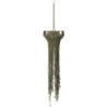 Zelené závěsné stínidlo s provázky Macrame  -  Ø 25*97 cm / E27