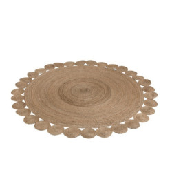 Kulatý koberec Oriental jutový - Ø220 cm