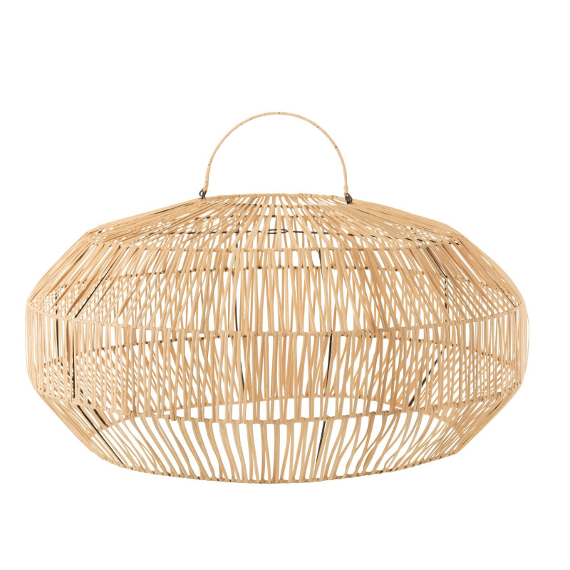 Závěsné přírodní ratanové stínidlo Drim - Ø 57*41 cm/ E27