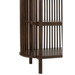 Hnědá vysoká komoda Conie z mangového dřeva - 31*38*190 cm