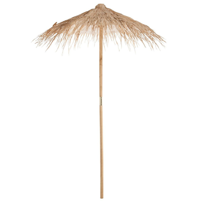 Přírodní slaměný dekorační slunečník Straw S - ∅ 150*270 cm