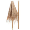 Přírodní slaměný dekorační slunečník Straw S - ∅ 150*270 cm