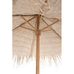 Přírodní slaměný dekorační slunečník Straw S - ∅ 150*270 cm