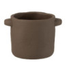 Dekorační cementový hrnec Gustave Taupe S - 18*14*12 cm