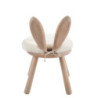 Dřevěná židlička pro děti Rabbit - 34*34*55 cm