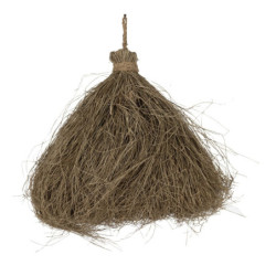 Přírodní stropní světlo se stínidlem z trávy Papua grass - Ø 75*76 cm/ E27