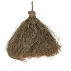 Přírodní stropní světlo se stínidlem z trávy Papua grass - Ø 75*76 cm/ E27