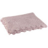 Fialkový bavlněný krajkový ubrus Lace violet - 200*135cm