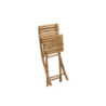 Přírodní bambusová skládací židle Bamboo Pliable - 54*45*85cm