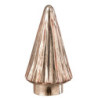 Svítící růžový skleněný stromek Tree Led - Ø 10*19cm