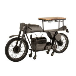 Granitový retro bar motocykl na12skleniček a 6lahví vína Motorcycle - 200*43*100 cm