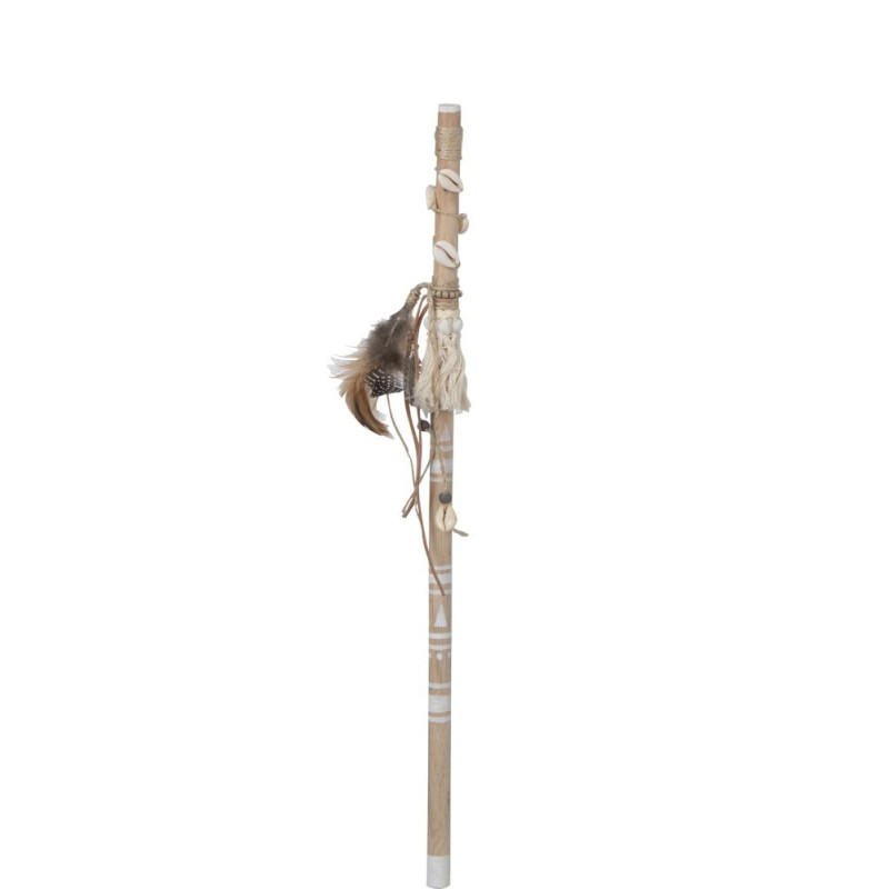 Dřevěná tyč Boho  - 50cm
