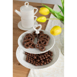Bílý keramický Tea for One Hella White - 18*16*22 cm