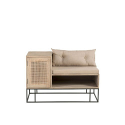 Lavice s odkládacím prostorem Woven - 100*50*65cm