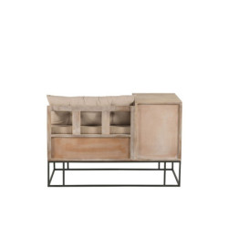Lavice s odkládacím prostorem Woven - 100*50*65cm