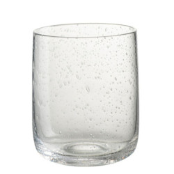 Sklenička na vodu s bublinkami Louise - Ø7*9cm / 310ml