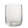 Sklenička na vodu s bublinkami Louise - Ø7*9cm / 310ml