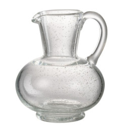 Transparetní skleněný džbán s bublinkami Yones - 16*15*21cm/ 1750 ml