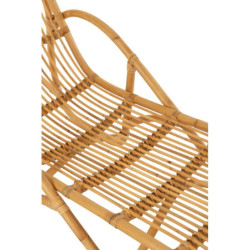Přírodní ratanové lehátko Els Rattan - 174*60*93cm