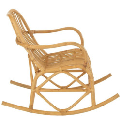 Přírodní ratanové houpací křeslo Ello Rattan - 68*103*87 cm
