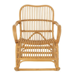 Přírodní ratanové houpací křeslo Ello Rattan - 68*103*87 cm