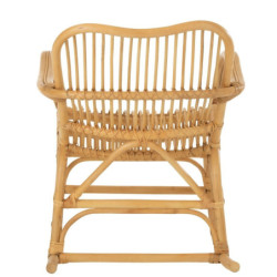Přírodní ratanové houpací křeslo Ello Rattan - 68*103*87 cm