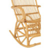 Přírodní ratanové houpací křeslo Ello Rattan - 68*103*87 cm