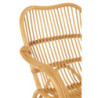 Přírodní ratanové houpací křeslo Ello Rattan - 68*103*87 cm