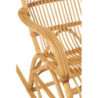Přírodní ratanové houpací křeslo Ello Rattan - 68*103*87 cm