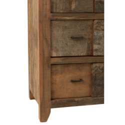 Dřevěná vintage komoda Anne - 100*95*50cm