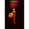 Černo-zlatá nástěnná lampa s papouškem Papagay - 22*35*71cm/ 60W/ E27