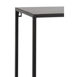 Černý policový regál Irregular- 110*25*150cm