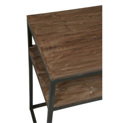 Konzolový stolek s kovovou kontrukcí Industrial - 120*40*78cm