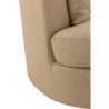 Béžové kulaté křeslo Swivel Beige - 98*107*88cm