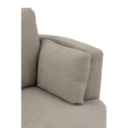 Šedé kulaté křeslo Swivel Grey - 98*107*88cm