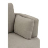 Šedé kulaté křeslo Swivel Grey - 98*107*88cm
