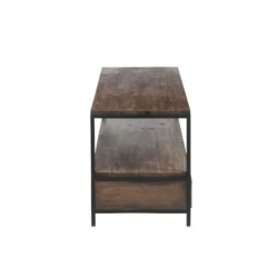 Konferenční / TV stolek s kovovou kontrukcí Industrial - 120*50*60cm