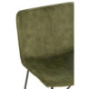 Zelené sametové křeslo Lounge Isabel Green - 71*68*78cm