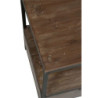 Konferenční / TV stolek s kovovou kontrukcí Industrial - 120*50*60cm