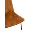 Okrové sametové křeslo Lounge Isabel Ochre - 71*68*78cm