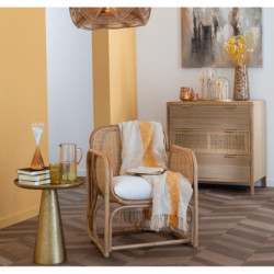 Přírodní ratanové křeslo Casablanca Rattan Natural - 65*63*65cm